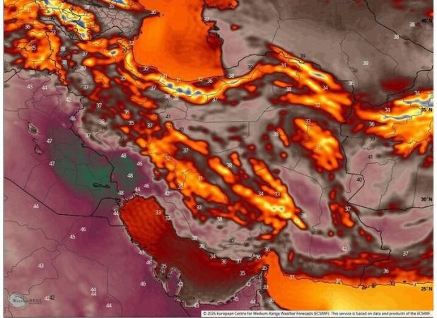 هشدار افزایش دما تا ۵۰ درجه؛ بارش باران در ۴ استان