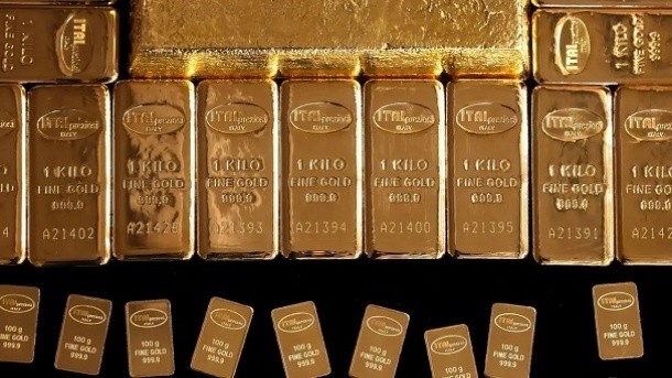 بهای طلا امروز دوشنبه در بازارهای جهانی