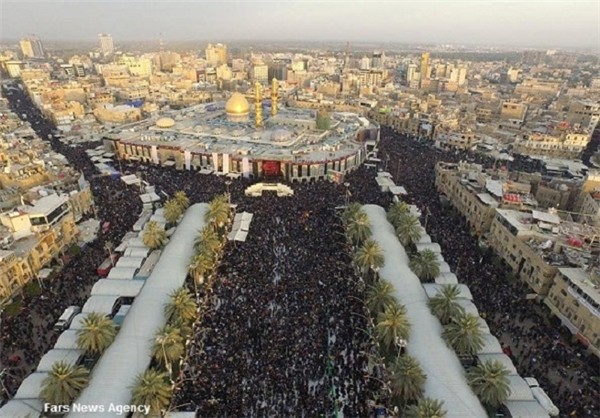 کربلا در اربعین با میلیون‌ها زائر دیدنی‌تر شد + عکس