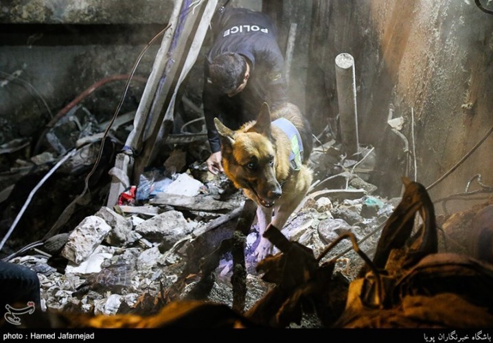 پیکر دوازدهمین شهید آتش‌نشان هم از زیر آوار خارج شد