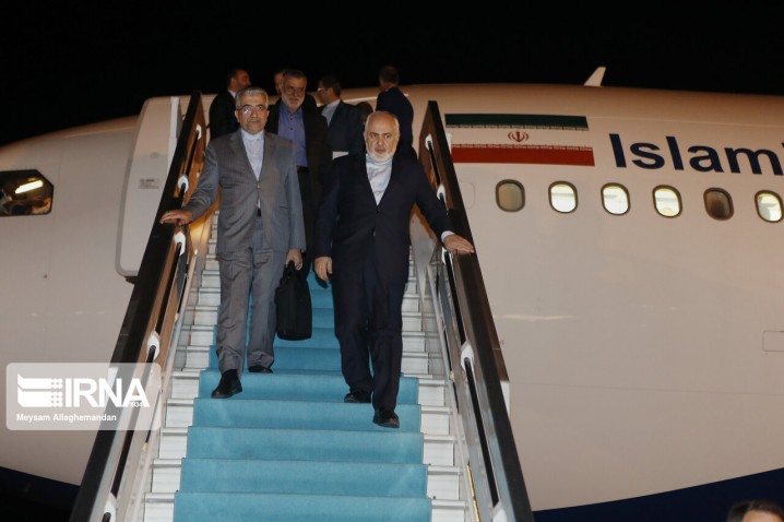 ظریف وارد ژنو شد