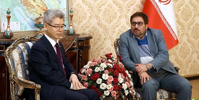 ایران و کره جنوبی مصمم به گسترش روابط دوجانبه هستند