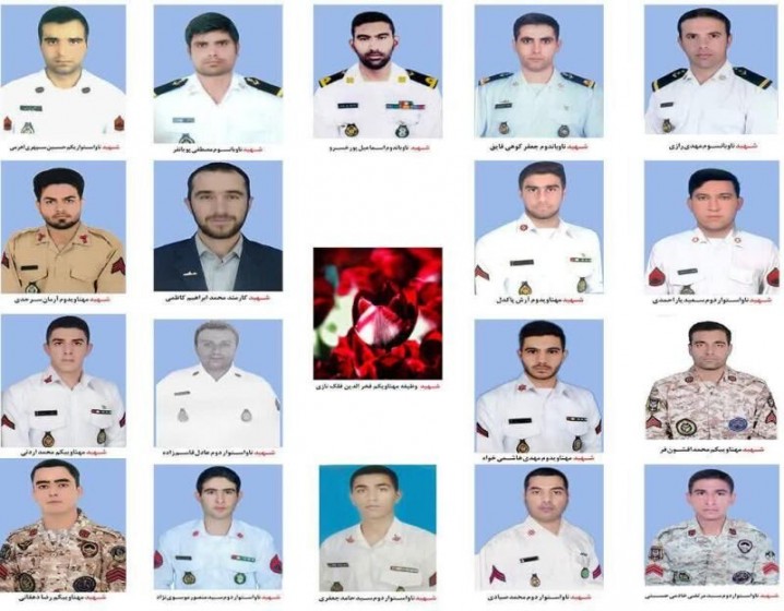 مقامات لشکری و کشوری شهادت دریادلان نیروی دریایی ارتش را تسلیت گفتن