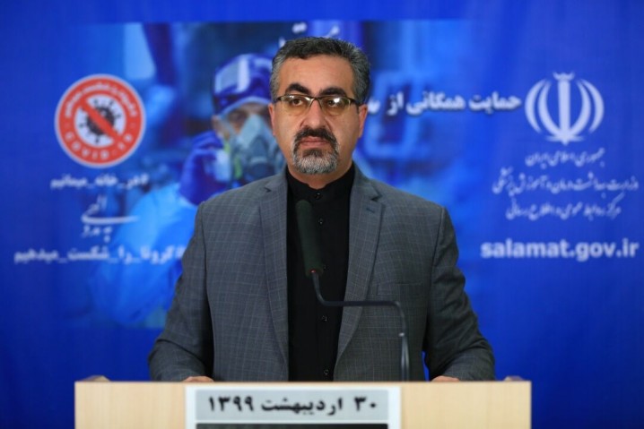 ۶۲ نفر دیگر از مبتلایان کرونا در ایران جان باختند