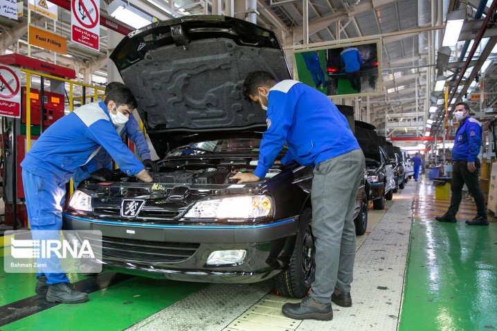 رشد حدود ۳۲ درصدی تولیدات ایران‌خودرو تا پایان مردادماه