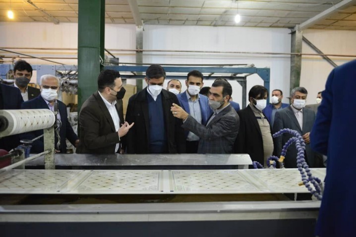 مشاور رئیس جمهور از نزدیک مشکلات واحدهای تولیدی انزلی را بررسی کرد