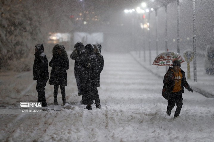 بارش برف و باران در بیشتر مناطق طی امروز و روزهای آینده