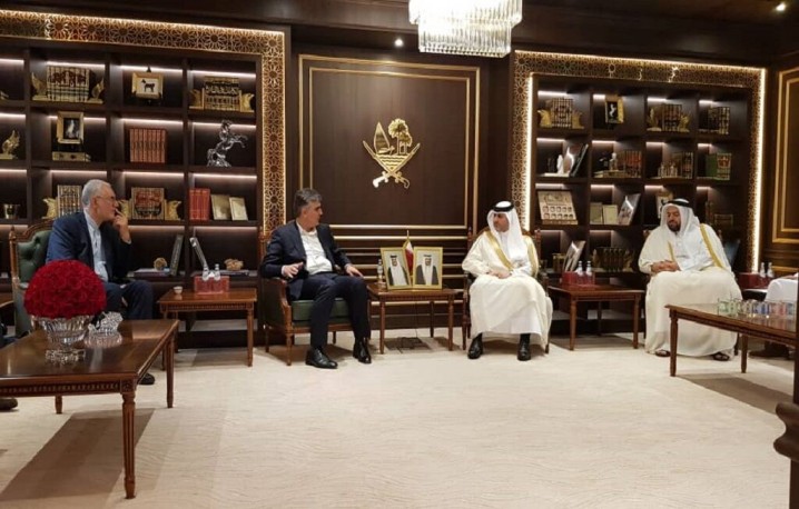 رئیس کل بانک مرکزی ایران با همتای قطری خود دیدار کرد