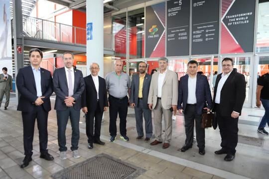 حضور فعال صنعت نساجی و پوشاک ایران در نمایشگاه نساجی اروپا