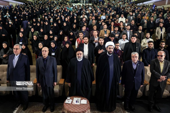 آغاز مراسم گرامیداشت روز دانشجو با حضور رییس‌جمهور در دانشگاه شهید بهشتی