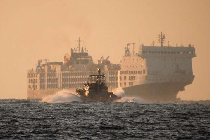 هراس حامیان رژیم اشغالگر از ارتش یمن/کشتی استرالیایی به مبدا بازگشت