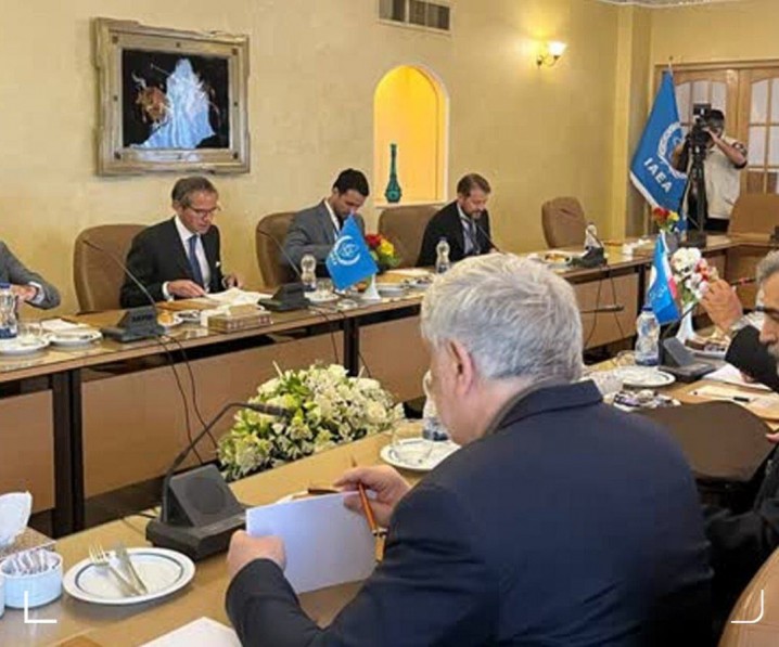 دیدار گروسی با اسلامی در اصفهان