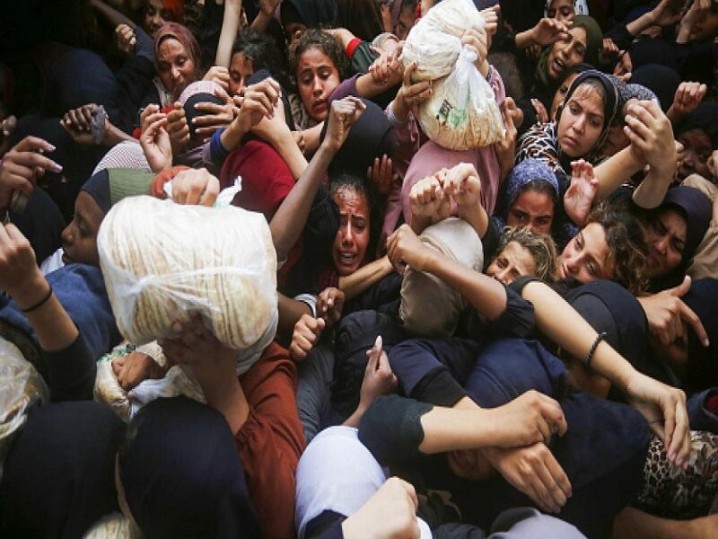 غزه به جهنم تبدیل شده است/ غول گرسنگی خودنمایی میکند