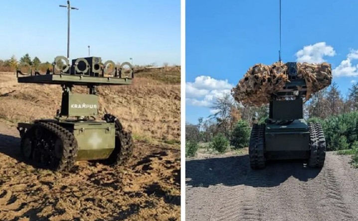 وزارت دفاع اوکراین از به‌ کارگیری ربات‌های شعله‌افکن در ارتش این کشور خبر داد