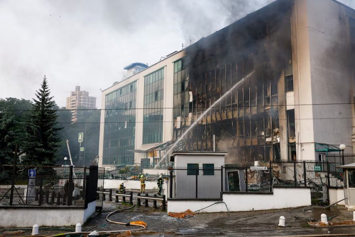 حمله پهپادی شدید روسیه به ۲ شهر اوکراین