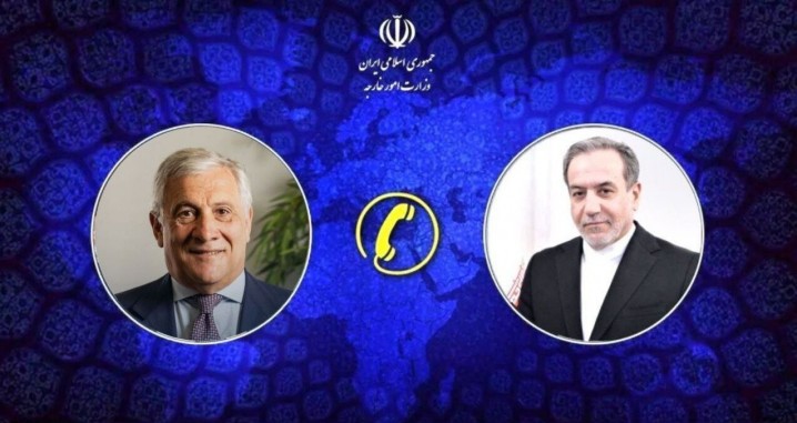 آتش‌بس، محور گفت‌وگوی تلفنی وزرای خارجه ایران و ایتالیا