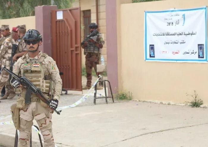 نخستین دور رأی‌گیری در انتخابات پارلمانی عراق آغاز شد