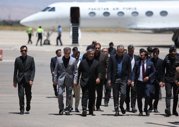 وزیر کشور پاکستان وارد مشهد شد