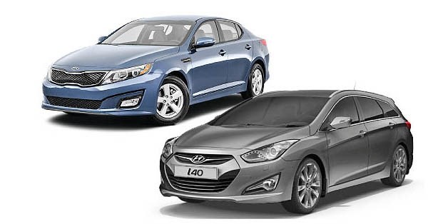 هیوندای i۴۰ یا کیا اپتیما