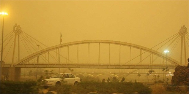 گرد و غبار ۳۰ پرواز رفت و برگشت فرودگاه اهواز را لغو کرد