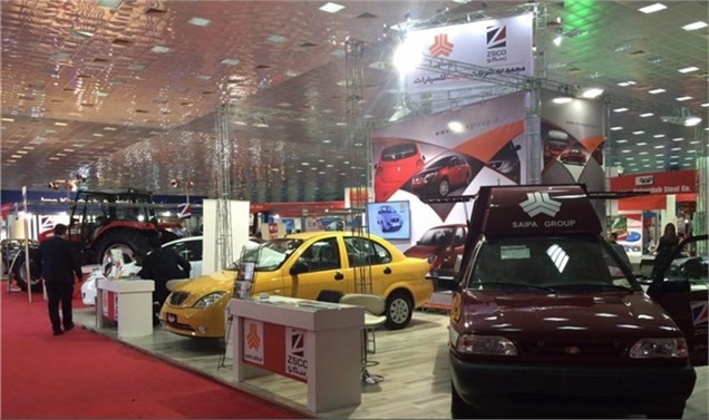 قیمت‌های عجیب سایپا برای صادرات به عراق در نمایشگاه خودروی بغداد