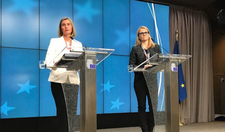 رونمایی موگرینی از طرح اروپا برای «حفظ منافع اقتصادی ایران از برجام»