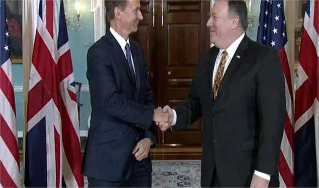 رایزنی وزیران خارجه آمریکا و انگلیس درباره ایران