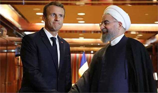 گفتگوی تلفنی روحانی و مکرون