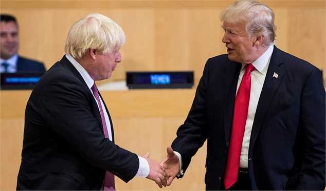 جانسون توافق تجاری با آمریکا را دشوار توصیف کرد