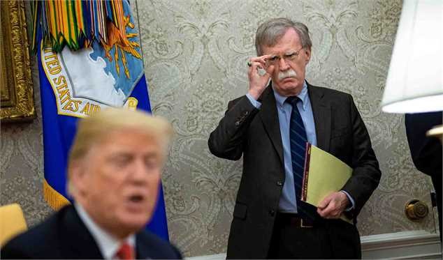 مشاجره لفظی ترامپ و بولتون پیش از اخراج از کاخ سفید بر سر ایران