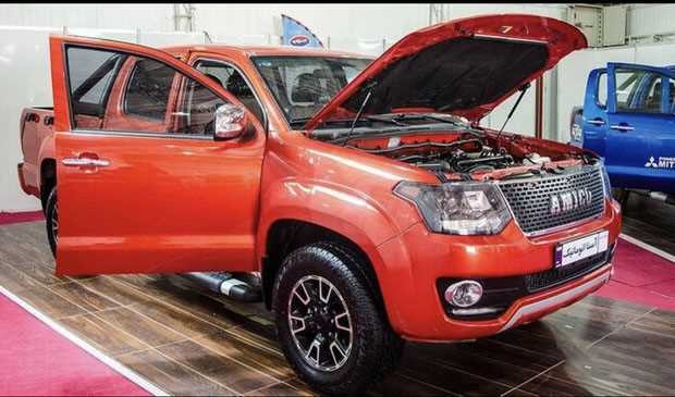 پیکاپ دوکابین اتوماتیک در راه است