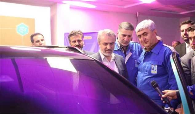 نخستین خودروی کراس اوور ایران‌خودرو رونمایی شد