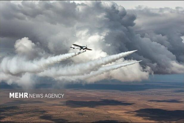 انجام دومین پرواز پهپادی بارورسازی ابرها درحوضه آبریز زاینده رود