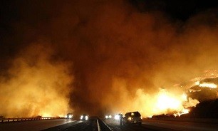 مجتمع پتروشیمی تندگویان آتش گرفت