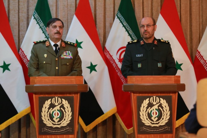 وزير دفاع سوريه وارد تهران شد