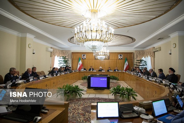 جدول ترکیب جدید کابینه دوازدهم