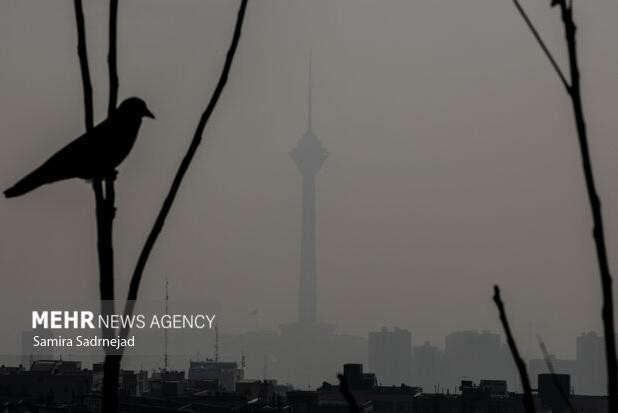 صدور هشدار نارنجی هواشناسی؛ انباشت آلاینده‌های جوی تا روز پنجشنبه