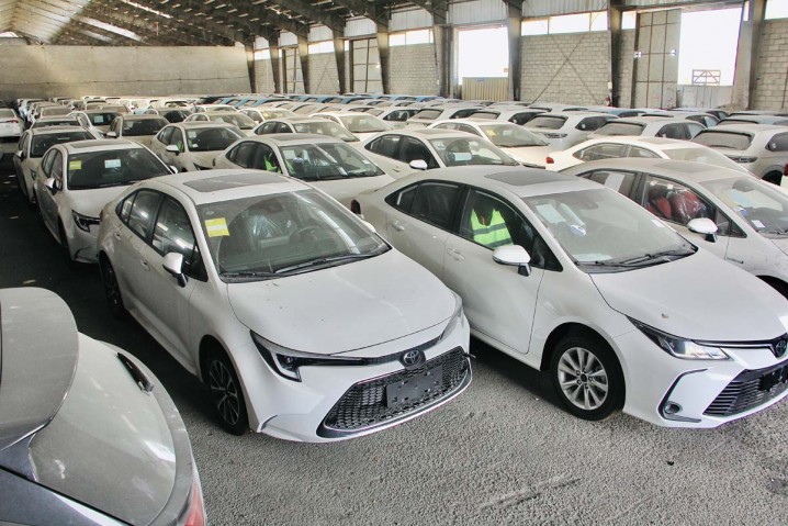 ورود گسترده خودروهای وارداتی معین خودرو به گمرکات ایران + عکس