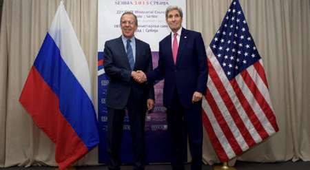 مذاکرات کری و لاوروف پشت درهای بسته؛ گفت و گو درباره سوریه و داعش