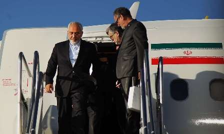 Iran FM arrives in Jakarta for OIC meeting