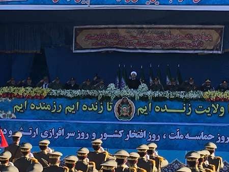 روحانی: قدرت ایران علیه همسایگان و كشورهای اسلامی نیست/میان دولت، ملت و نیروهای مسلح شكافی وجود ندارد