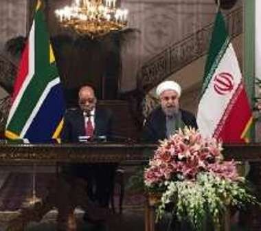 Rouhani stresses deep Tehran-Pretoria ties