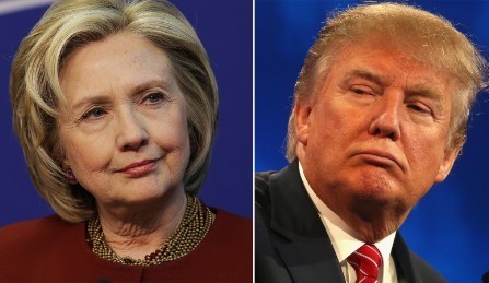 دونالد ترامپ در 5 و هیلاری كلینتون در4 ایالت پیروز شدند