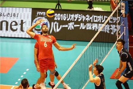 والیبال انتخابی المپیک؛ ملی پوشان ایران از سد دیوار چین هم گذشتند