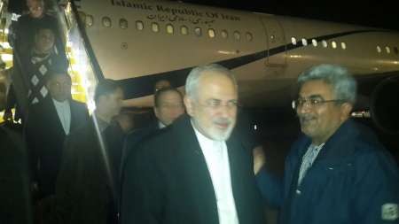 ظریف وارد براتیسلاوا شد