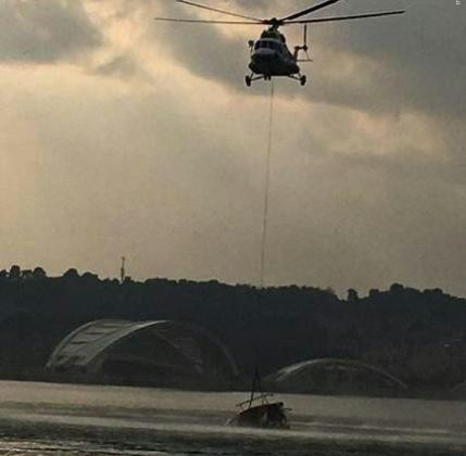 دو مصدوم حادثه سقوط بالگرد جان باختند