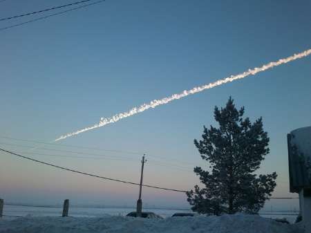 سقوط و انفجار شهابسنگ در سیبری