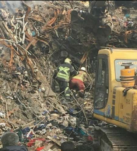 بیم و امید/ پایان هفتمین روز جستجو برای یافتن دلیرمردان اتش نشان