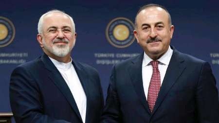 ظریف نتیجه مثبت همه پرسی در ترکیه را به چاوش اوغلو تبریک گفت