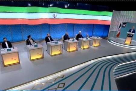 حاشیه های مناظره دوم تلویزیونی؛ یک لیوان برای 6 نامزد ریاست جمهوری